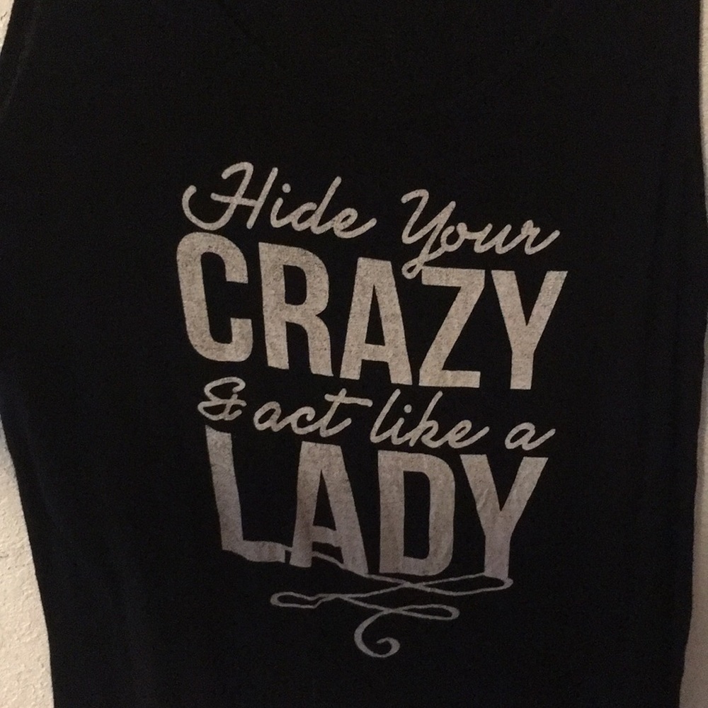 Hide your crazy and act like a lady tank